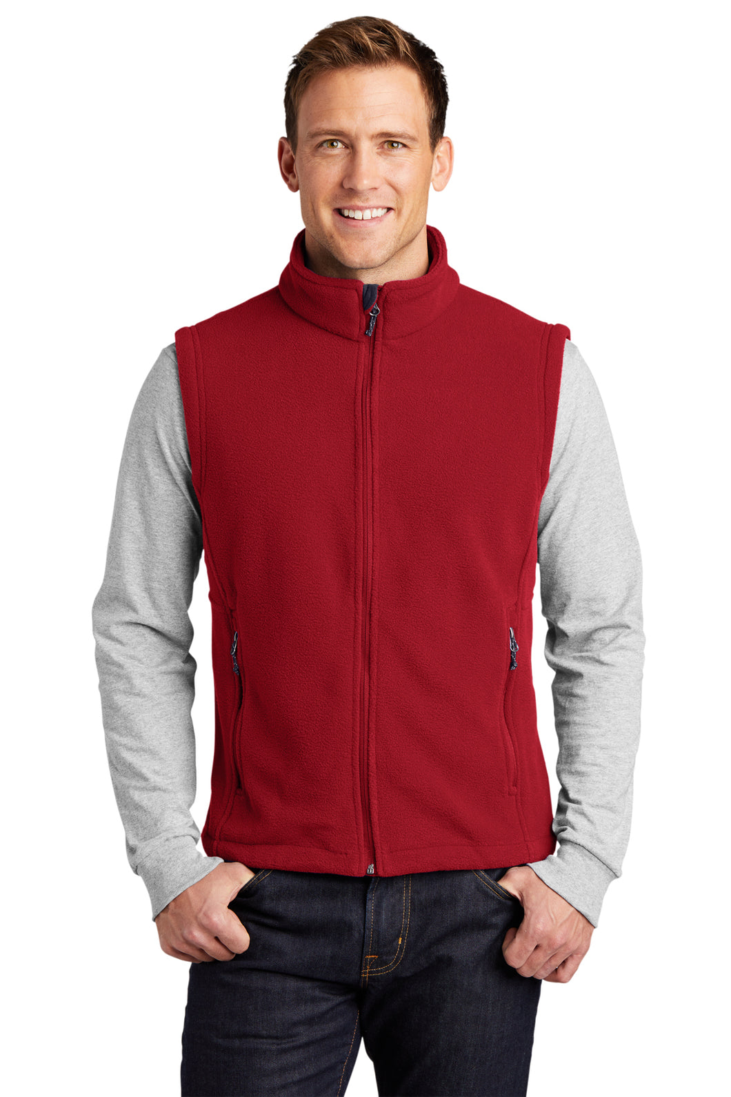Port Authority 9oz Fleece Vest (men's and women's)